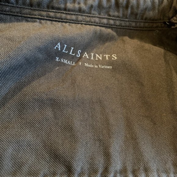 All Saints Mens Huntingdon Long Sleeve Button Down - Picture 4 of 8